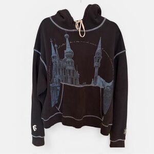 Black Vital Crash Fallen Kingdom Hooded Sweatshirt